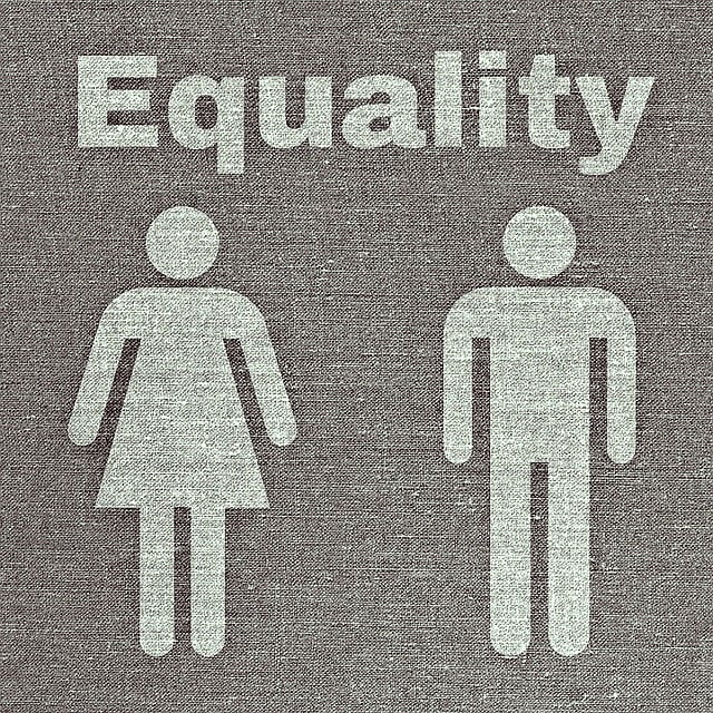 Free man woman equality illustration