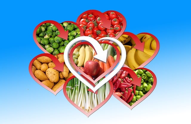 Free fruit vegetables health illustration