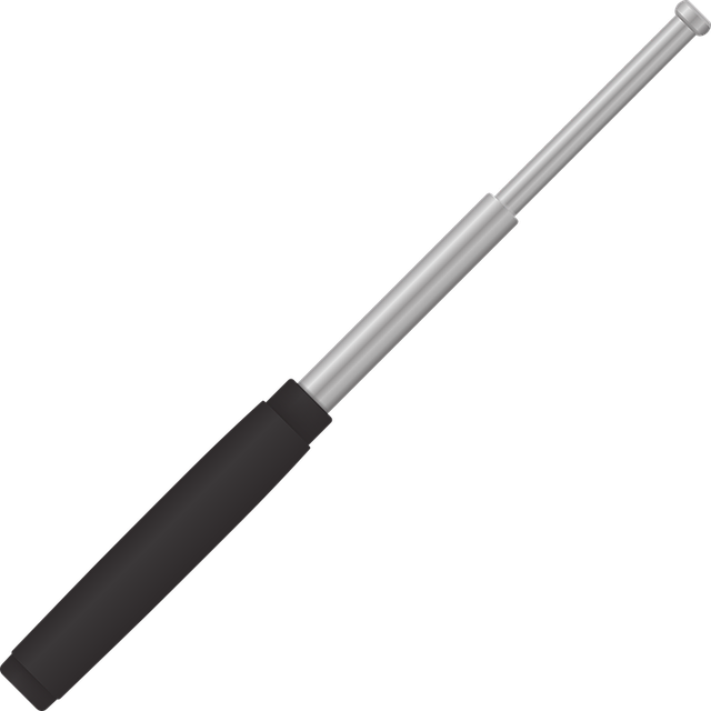 Free triple peak self-defense triple pole for self-defense vector