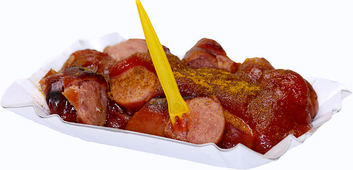 Snack, Currywurst, Comida, Comida Rápida