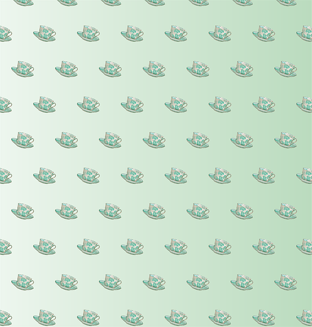 Free tea british pattern illustration