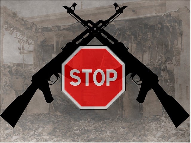 Free weapons house destroyed illustration