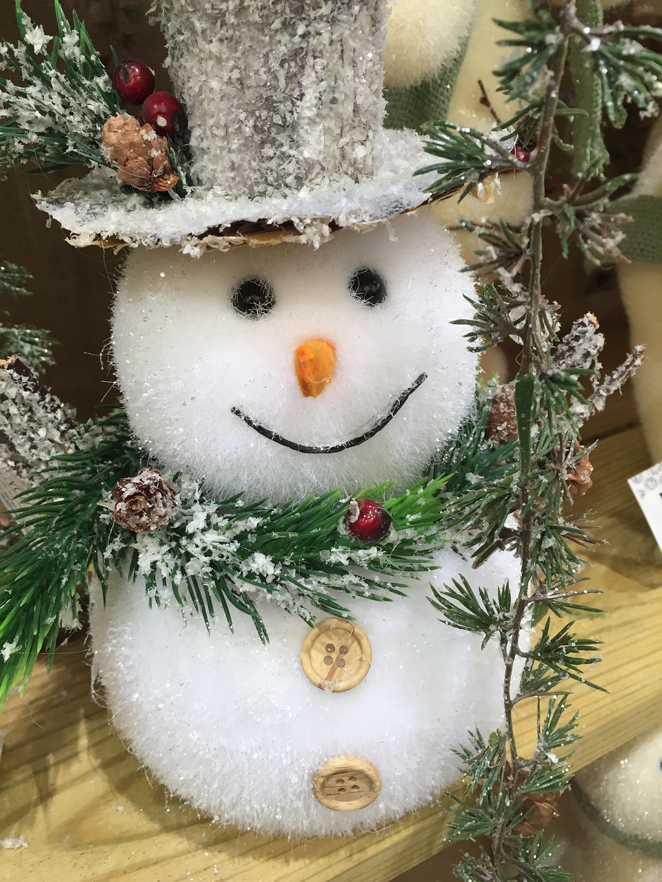 Kit de bonhomme de neige de 15 pièces pour décoration d'hiver - Bonhomme de neige - Kit