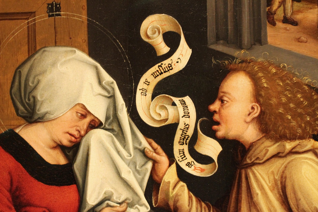 Annunciation - free online jigsaw puzzle photo
