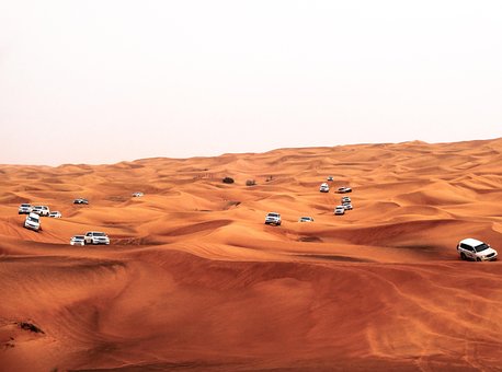 Dubai, Sahara, Voiaj, Dune, Deşert