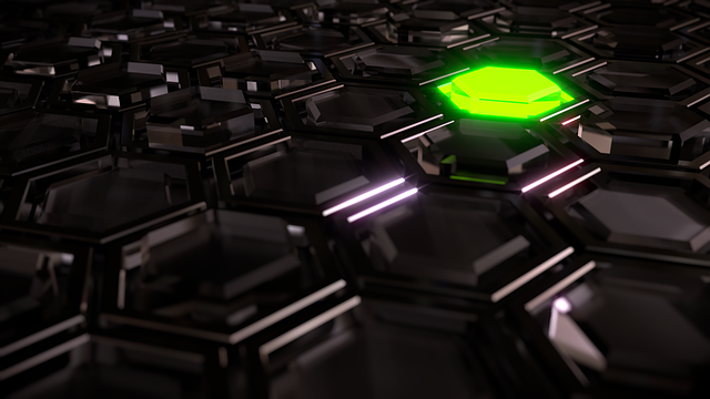 Free dark glow 3d wallpapers illustration