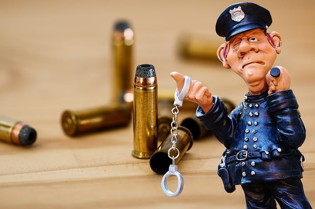 Free police crime scene cartridges illustration
