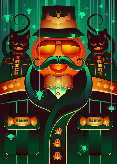 Download free HD stock image of Halloween Pumpkin Free halloween pumpkin poster illustration