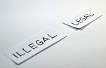 legal, illegal, choose