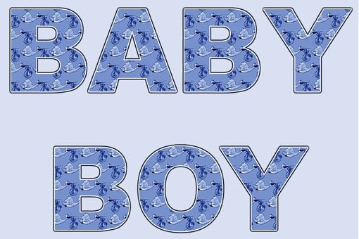 Baby, Boy, Newborn, Blue, Sign, Baby Boy