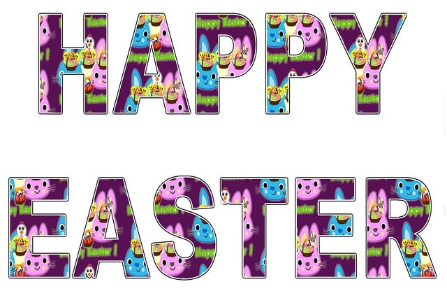 Free happy easter easter holiday illustration