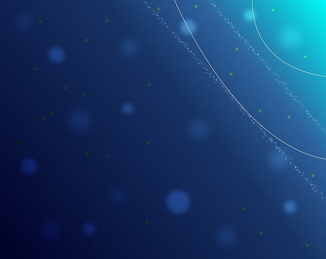 Abstrakt, Hintergrund, Kurven, Blau