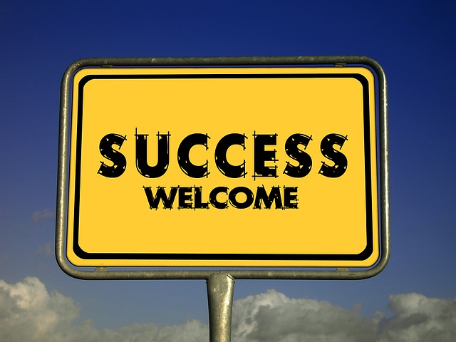 Free success welcome invitation illustration