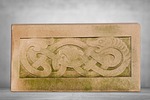 snake, dragon, sand stone