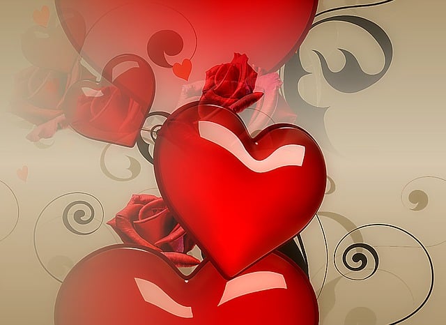 Free holiday greeting love illustration