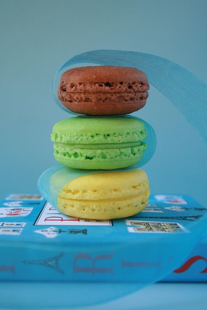 Paris, Bånd, Makron, Macaron, Fransk