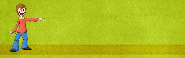 Free children web banner illustration