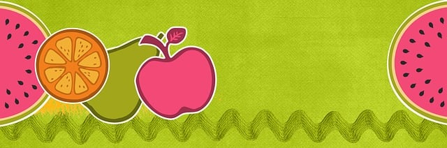 Free children web banner illustration