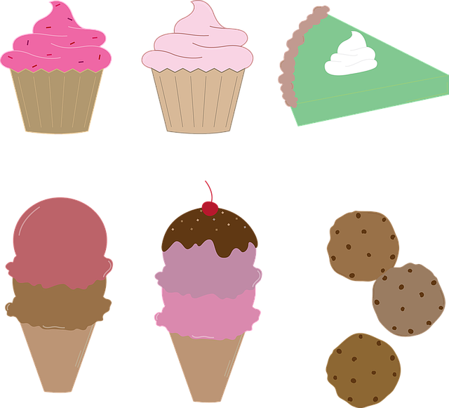 Magdalena, Tarta, Helado, Galletas