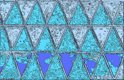 Free Window Triangles illustration and picture