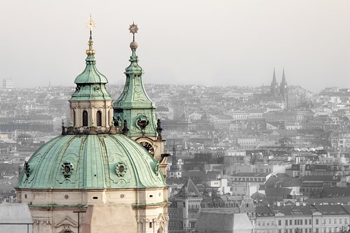 Natur, Arkitektur, Praha, By, Bybildet