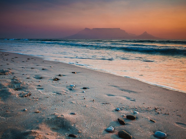 Free Ocean Sea Sunset photo and picture