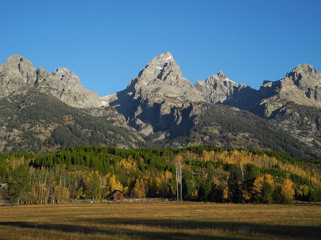Free Grand Teton Wyoming photo and picture