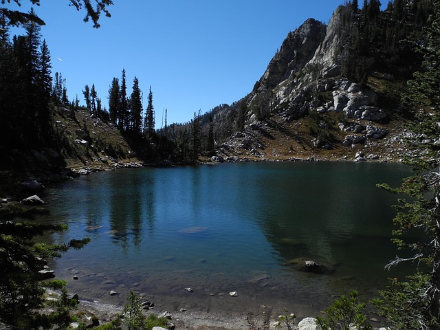 Free Lake Surprise Grand Teton photo and picture