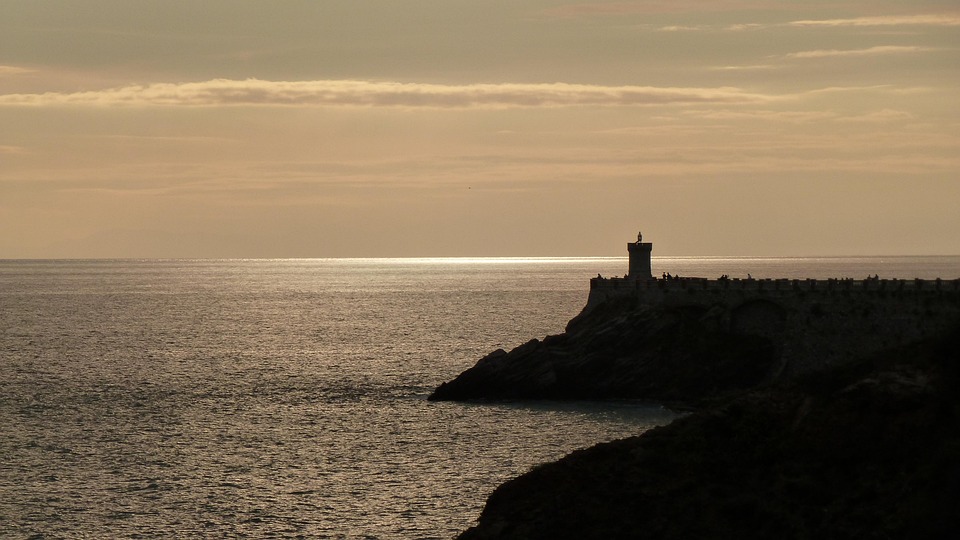Lighthouse Tuscany Piombino Free Photo On Pixabay