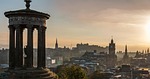 edinburgh, calton hill, princess street