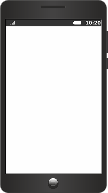 Free smartphone touchscreen mobile phone vector