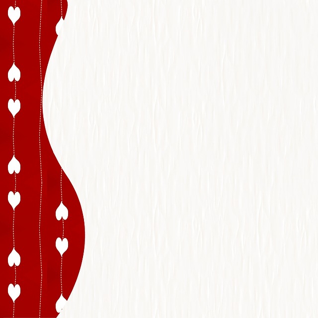 Free background love heart illustration