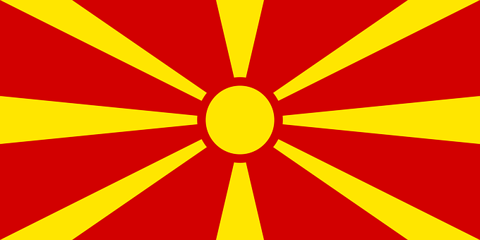 Flag Republic Of Macedonia, Official