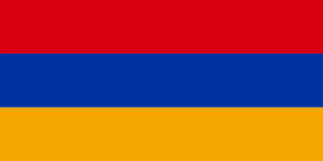 Free flag of armenia armenian official illustration