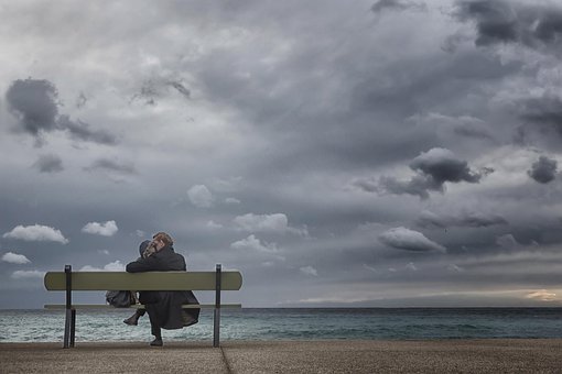 Free Bench Sea photo and picture