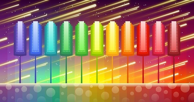 Free abstract landscape background illustration