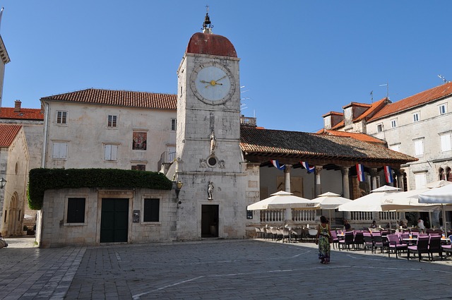 Free Clock Tower Trogir photo and picture