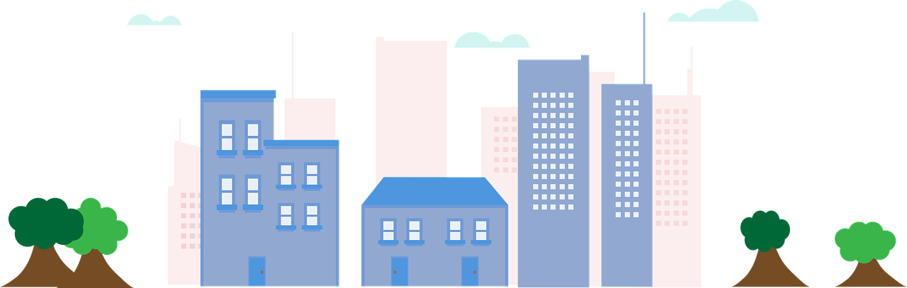 Stad, Wolkenkrabbers, Metropool, Skyline