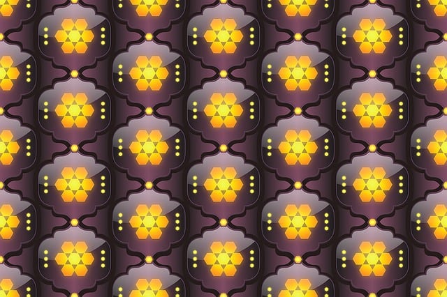 Download free HD stock image of Pattern Background Free pattern background yellow illustration