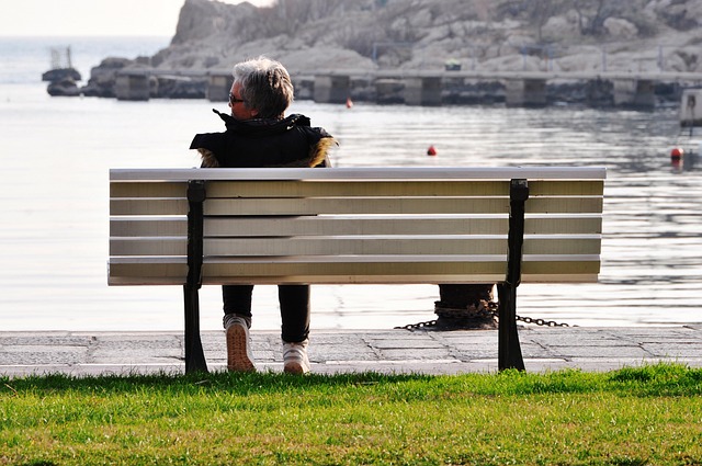 Free Makarska Women On The Bench photo and picture