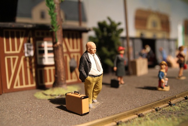 Hombre, Modelo, Juguete, Miniatura