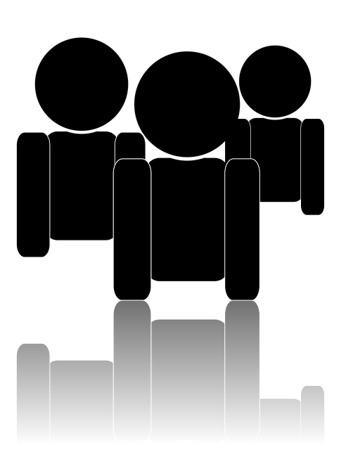Free Group People illustration and picture