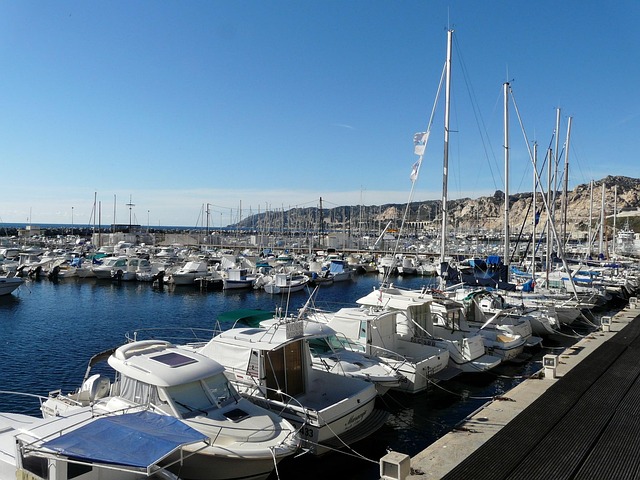 Free Marseille Old Port photo and picture