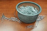 paper clips, office supplies, office