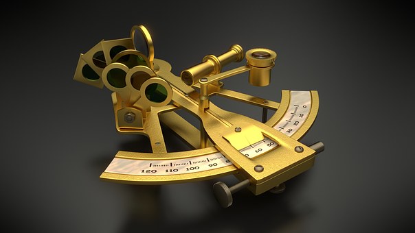 Sextant, Námořní, Orientace, Metr
