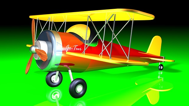 Free Plane 3D illustration and picture