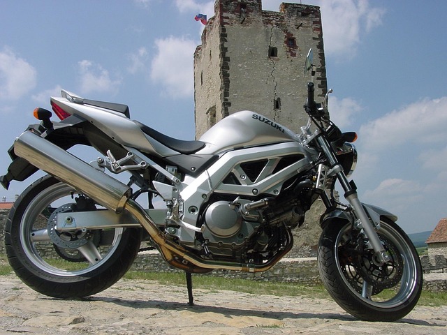 Suzuki, Motorcykel, Stort Vat, Slot