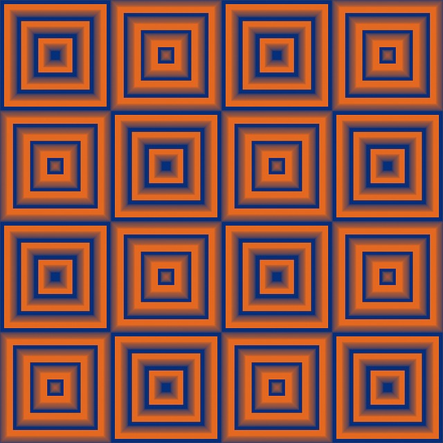Free pattern square geometric illustration