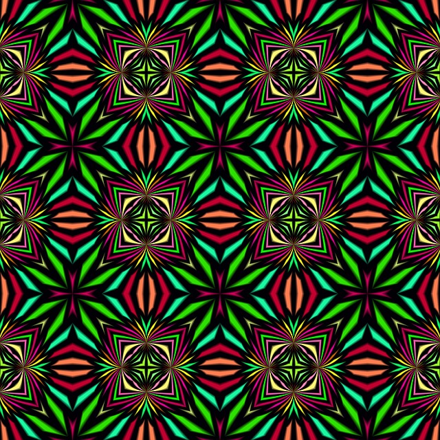 Free pattern square geometric illustration