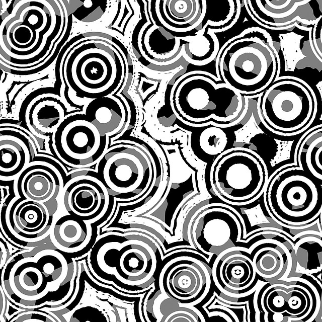Download free HD stock image of Circles Pattern Free circles pattern curves illustration